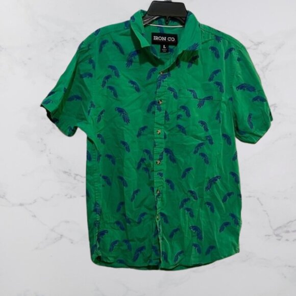 IRON CO Size L Button Down - Picture 1 of 3